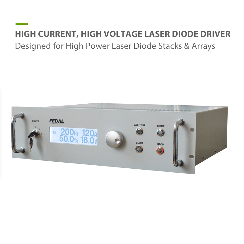 120 Amp Laser Diode Driver for High Power Laser Stacks