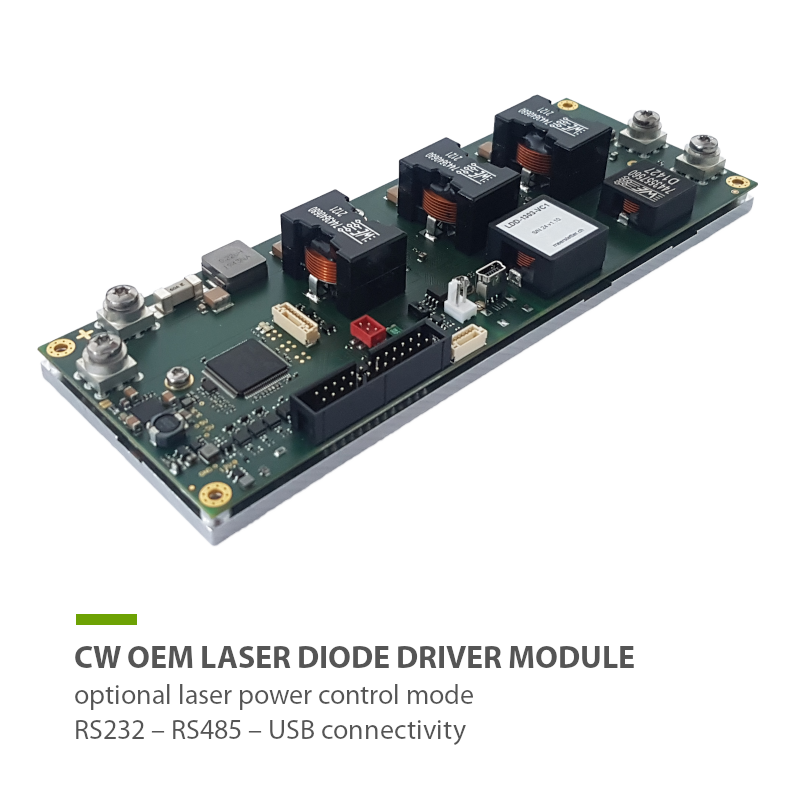 	20 Amp CW Laser Controller with LPC Mode