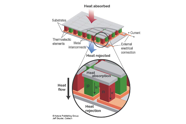 Image of How Does a Thermoelectric Cooler Work