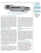 ILX-Lighwave-High-Power-Pulsed-and-CW-Laser-Diode-Drivers-220Amps