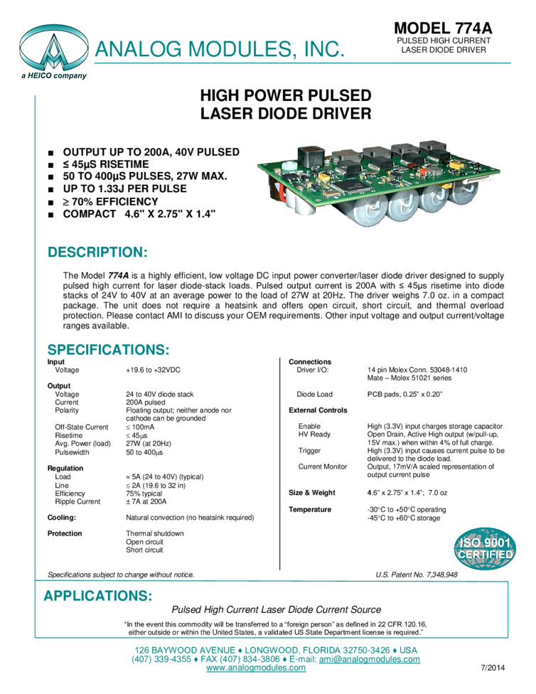 Laser Diode Drivers (Multiple Top Brands)