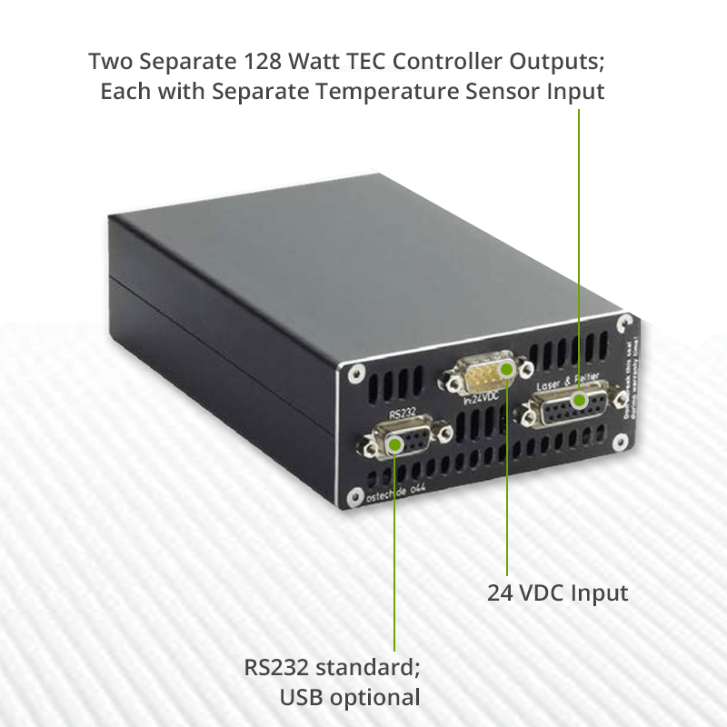 Dual TEC controller connector panel