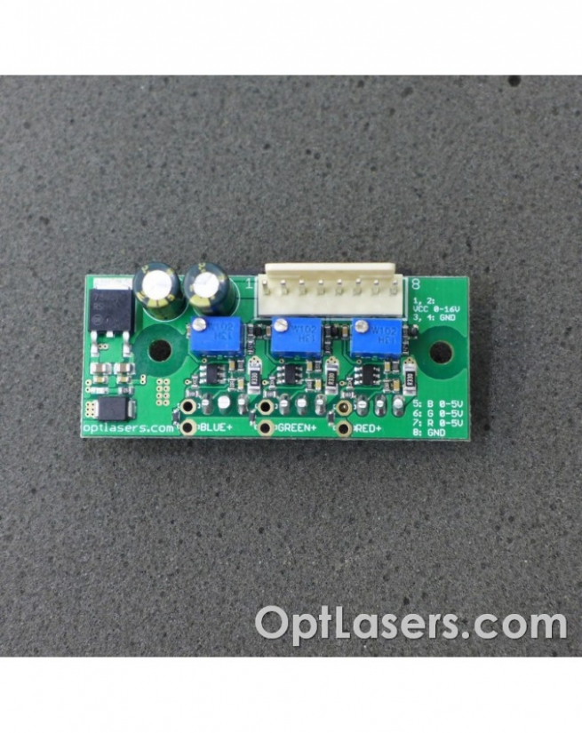 1 Amp, 3 Channel Laser Diode Driver