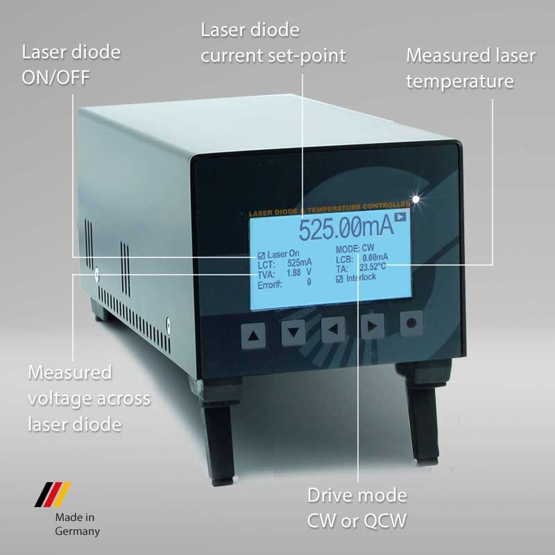 Model LDI-187 laser diode driver from Ostech 