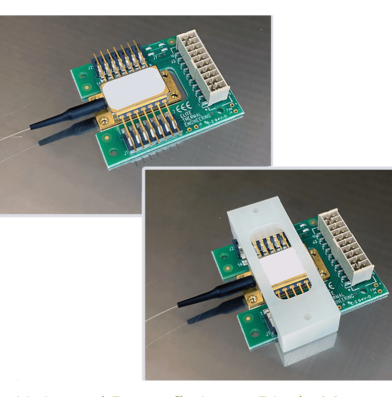 laser diode mount for butterfly package