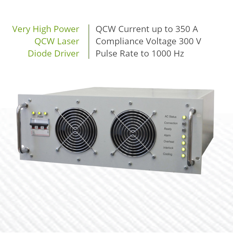 350 Amp QCW Laser Diode Driver	