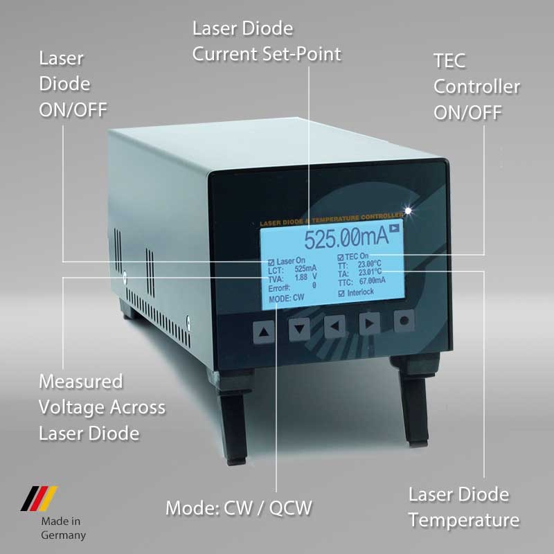 LDC-691 Laser Diode Driver and TEC Controller 
