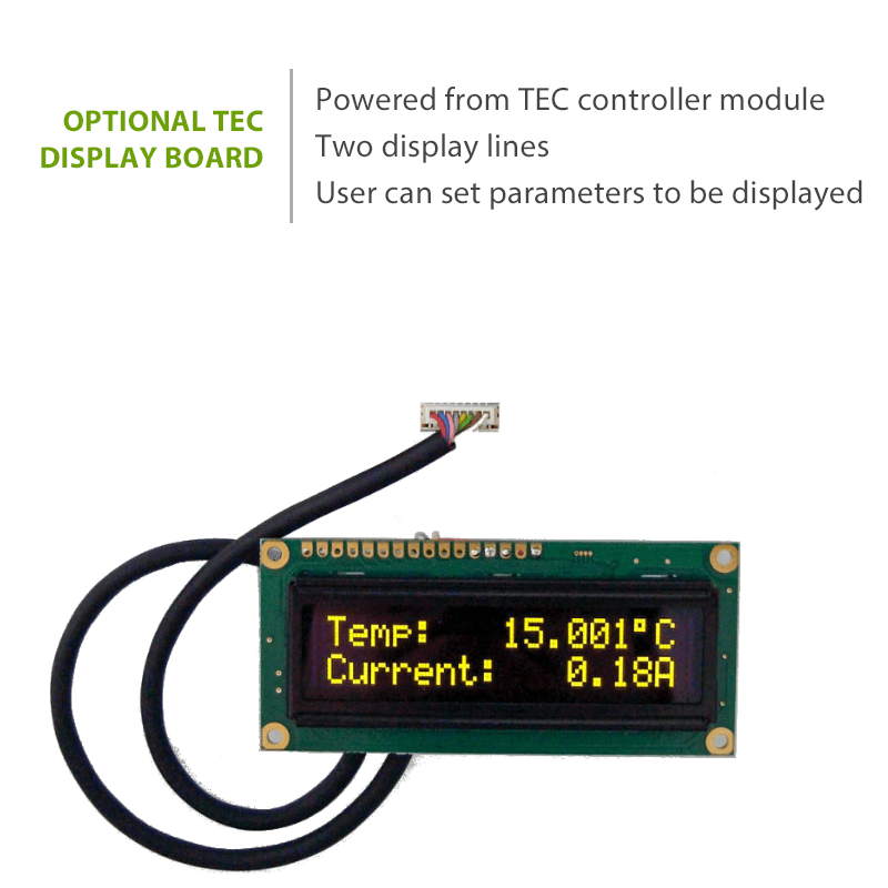 TEC Controller Display Board