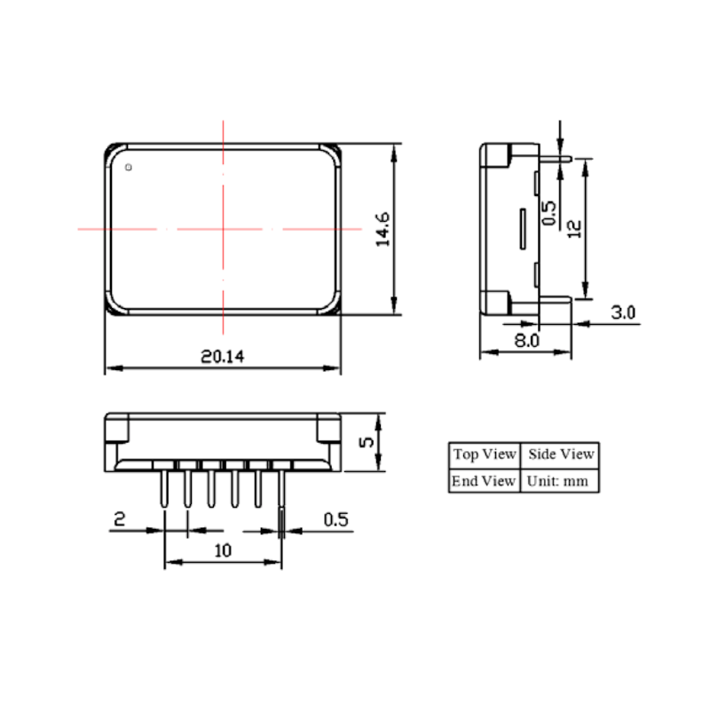 OEM Laser Driver Dimensions 1.5A