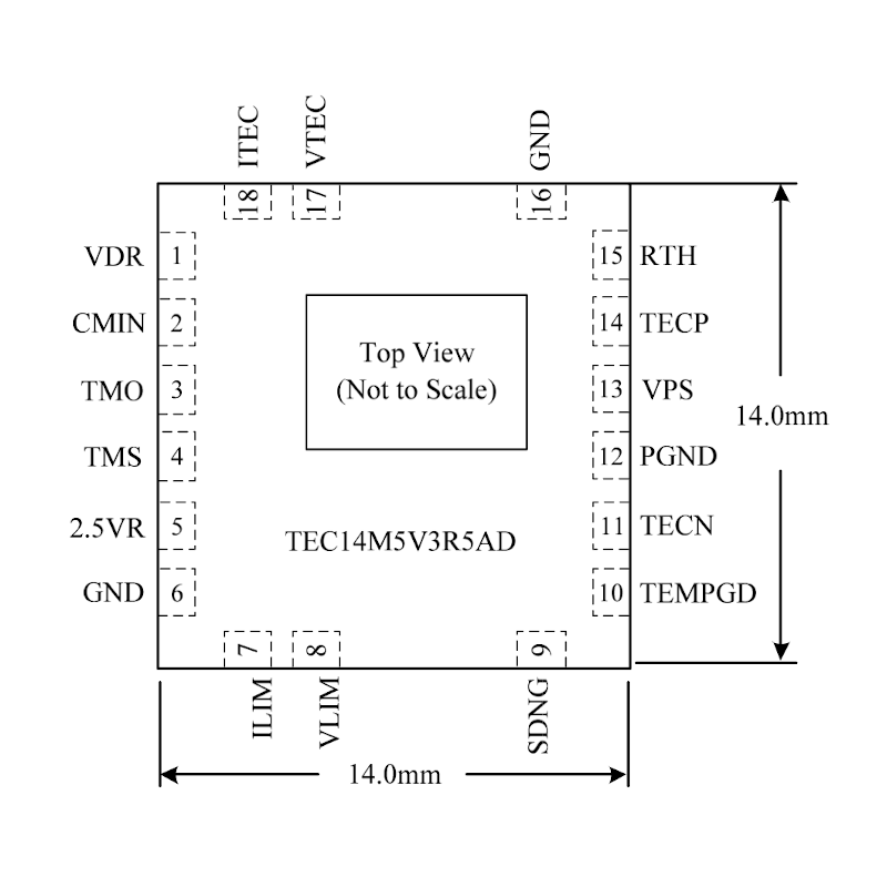 OEM TEC Controller Pinout