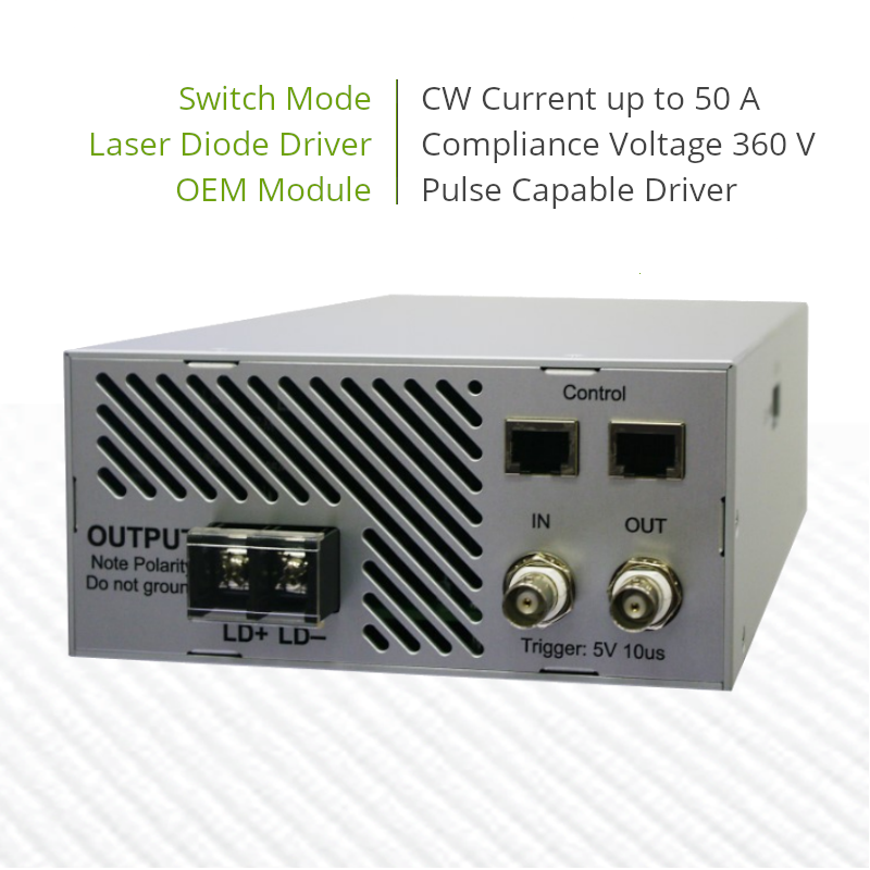 High Compliance Voltage Laser Diode Driver