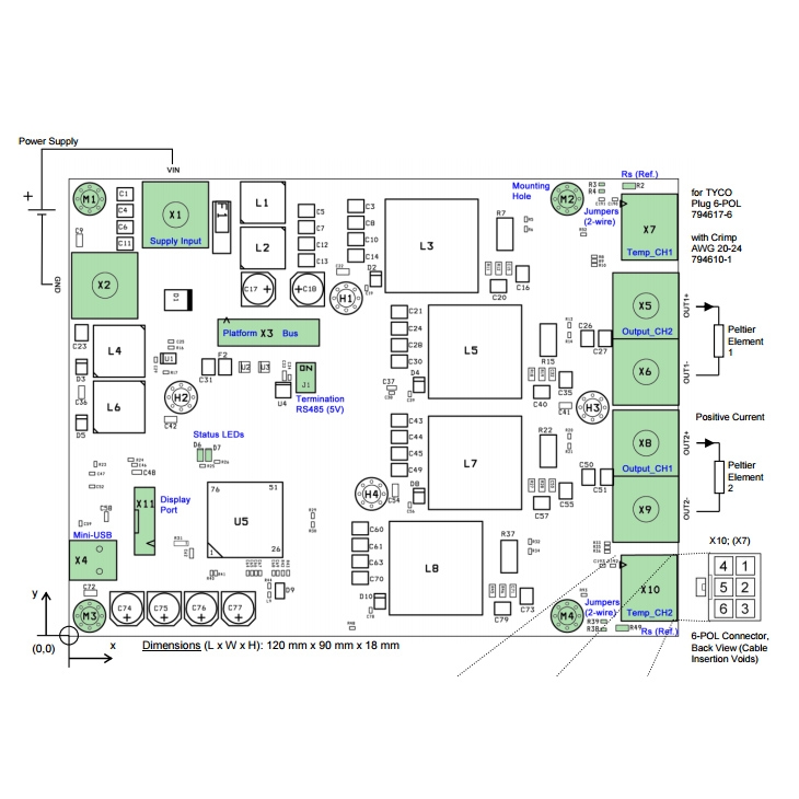 TEC Controller schematic