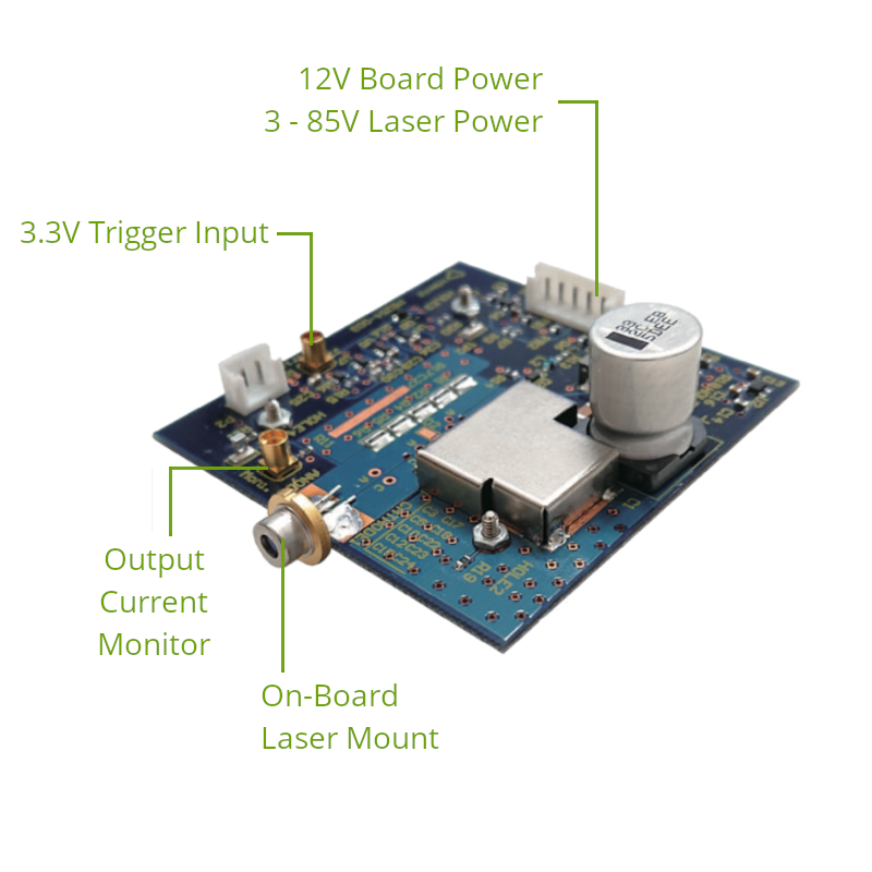 Pulsed Laser Diode Driver Pulsed Board