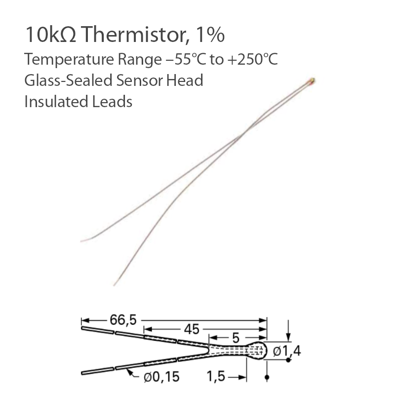 10k high resistance ntc thermistor