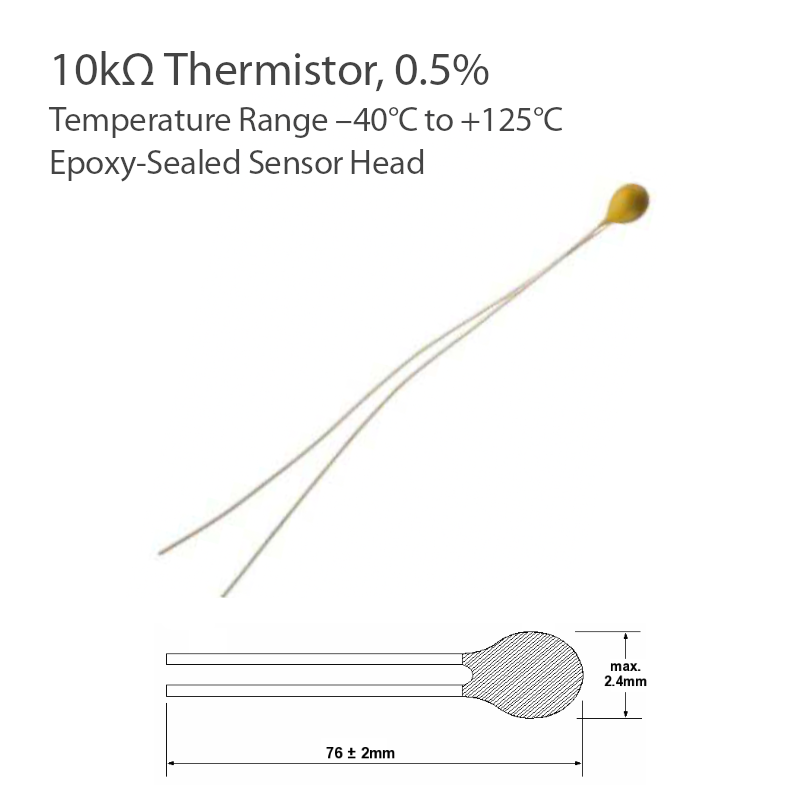 Precision NTC thermistor 10k ohm